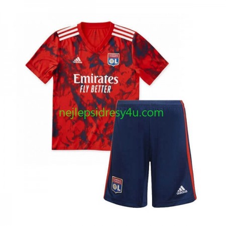 Fotbalový Dres Olympique Lyon Dětské Venkovní 2022/23